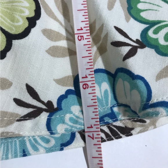 Ann Taylor LOFT Floral Ruffled Mini Skirt 6P - Picture 12 of 12